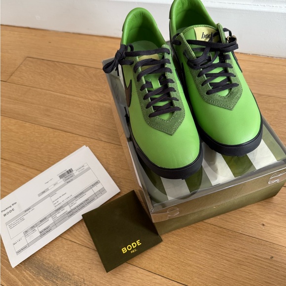 BODE x Nike Rec. Astrograbber Men's Green Sneakers - Picture 1 of 3